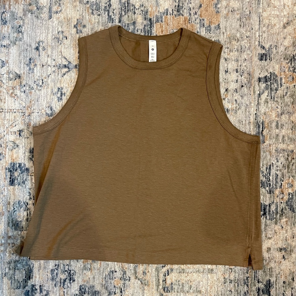 Lululemon Classic-Fit Cotton-Blend Tank Size 12